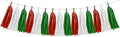 Red White Green Christmas Decorations by HongTongTong