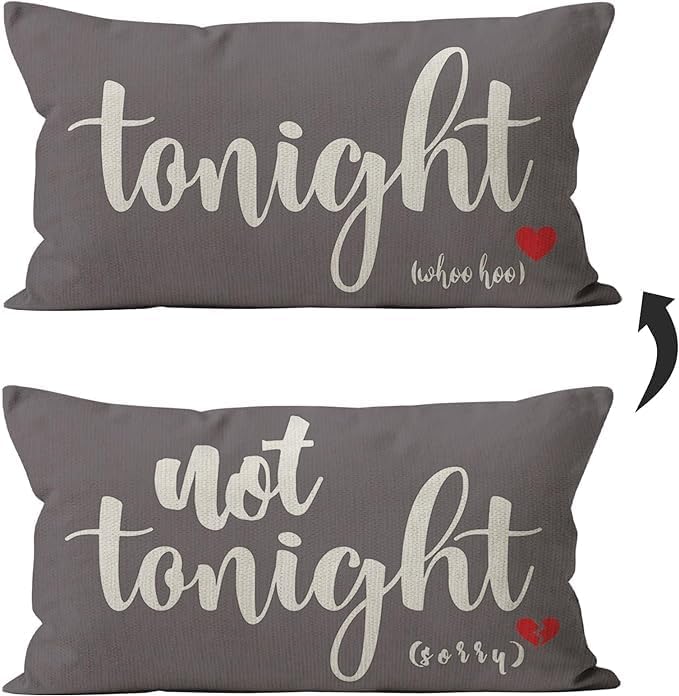 Mancheng-zi Bridal Gift, 20x26 Pillow Cover, Bridal Shower Gifts, Funny Couples by Mancheng-zi