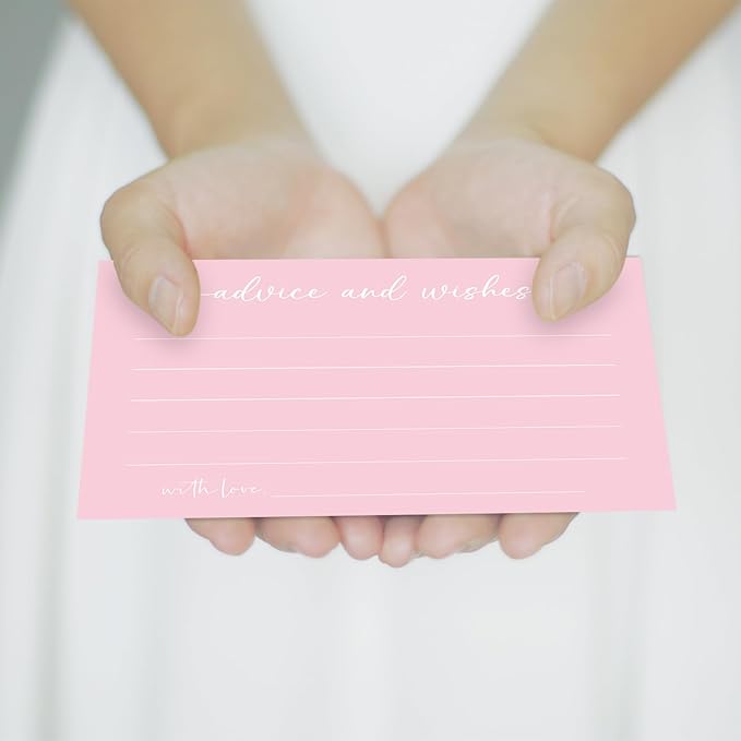 Pink Advice and Wishes Card, Advice Cards - Image 5