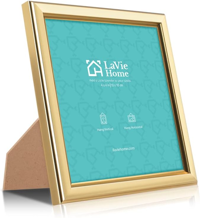 LaVie Home 4x4 Picture Frames Simple Designed Photo Frame - Image 2
