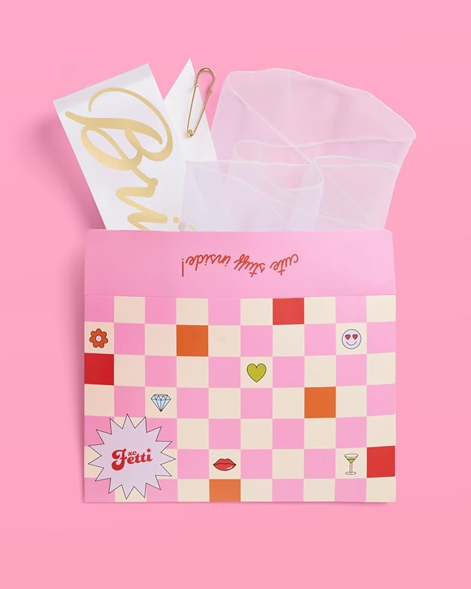 xo, Fetti Bachelorette Party Sash + Veil - Image 7
