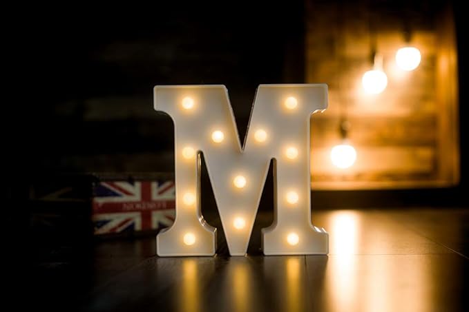 Foaky LED Letter Lights Sign Marquee Light Up Letters Sign - Image 2