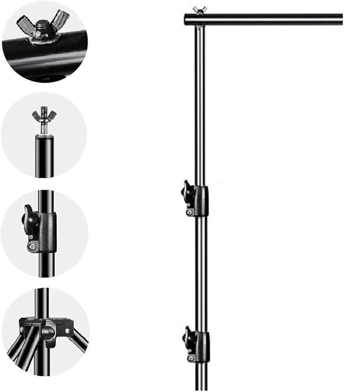 SLOW DOLPHIN Photo Video Studio 10ft x 9.2ft Heavy Duty Adjustable Photography - Image 5