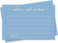 Bule Advice and Wishes Card, Advice Cards by mermermu
