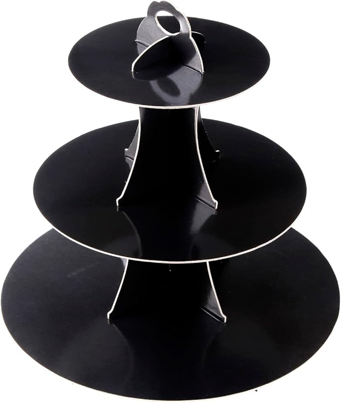 3-Tier Cupcake Stand, Cake Stand holder, Tiered DIY Cupcake Stand Tower by funnytrendypartysupplies
