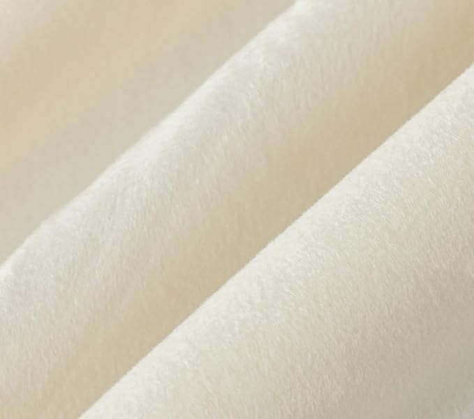 F-CHU Luxury White Tablecloth Thickset Velvet Tablecloth - Image 5