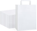 GSSUSA Paper Bags with Handles 10"X5"X13" Gift Bags Medium Size 200 Pack Kraft by GSSUSA