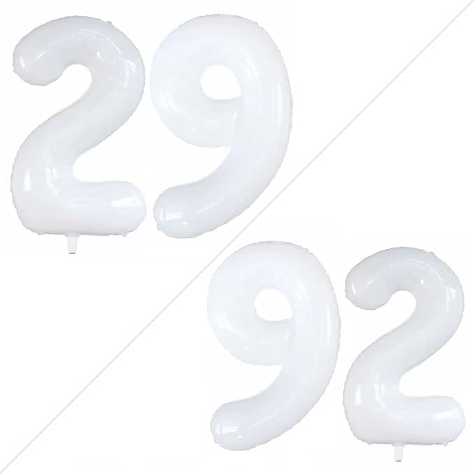 GOER Number 29 Balloons for 29th Birthday Party Decorations, 42 Inch Jumbo Foil by GOER