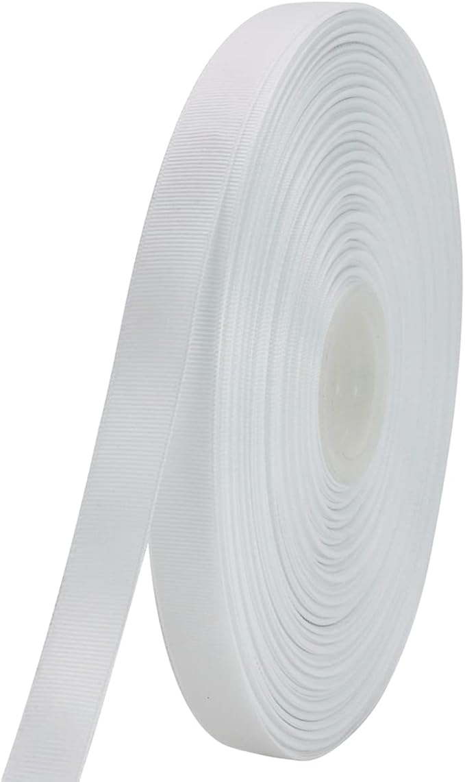 Jesep One Roll 100 Yards 5/8" Soild Grosgrain Ribbon Boutique Gift Wrapping by JESEP+YONG