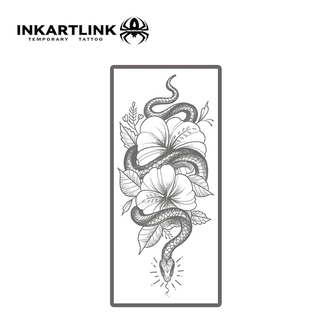 INKARTLINK Tattoo Tech, 2 Sheets Large Semi Permanent Tattoo, Temporary Tattoos - Image 3