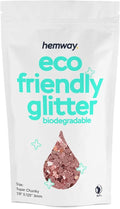 Hemway Biodegradable Glitter Eco Friendly - 100g/3.5oz Bio Cosmetic Safe by Hemway