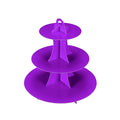 3-Tier Cupcake Stand, Cake Stand holder, Tiered DIY Cupcake Stand Tower by funnytrendypartysupplies