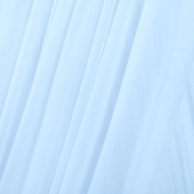 MLMC Baby Blue Wedding Arch Draping Fabric 2 Panels 29" x 20 FT Extra Long - Image 5