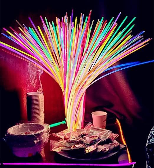 Glow Fever Glow Sticks Bulk 100ct 22'' Glow Necklaces - Image 6