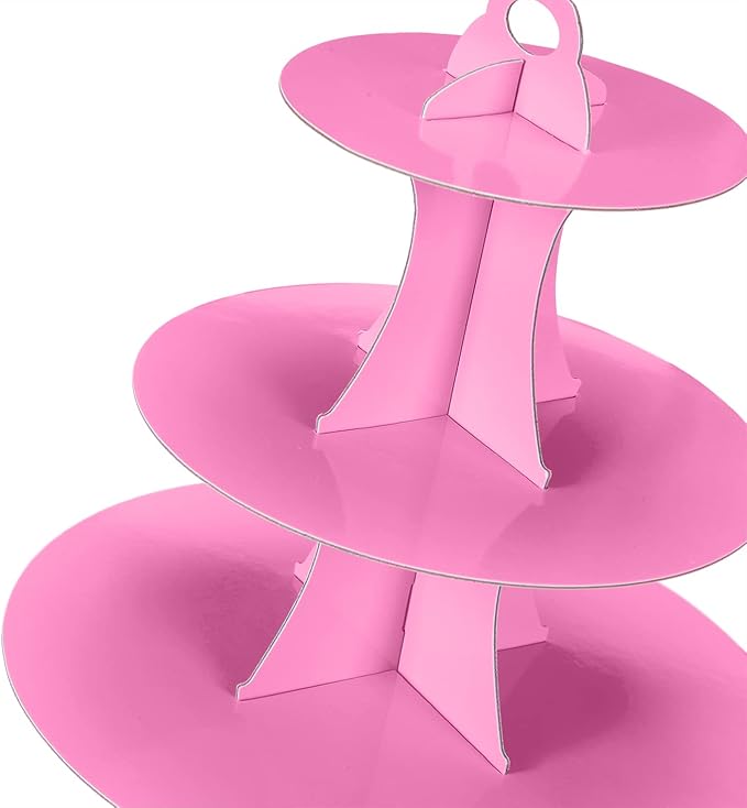 2Pcs 3-Tier Cupcake Stand, Cake Stand holder, Tiered DIY Cupcake Stand Tower - Image 6