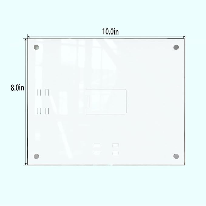 HELPLEX Picture Frames, 1 Pack 8x10 inch Acrylic Picture Frame Clear 8 x 10 - Image 6