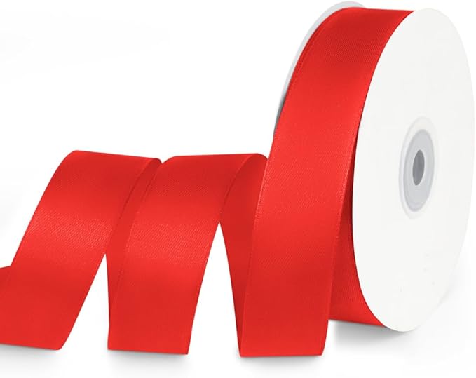 1" x 50 Yards Satin Ribbon by Quhora