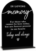 In Loving Memory Acrylic Wedding Sign Memory Table Sign by KongMoTree