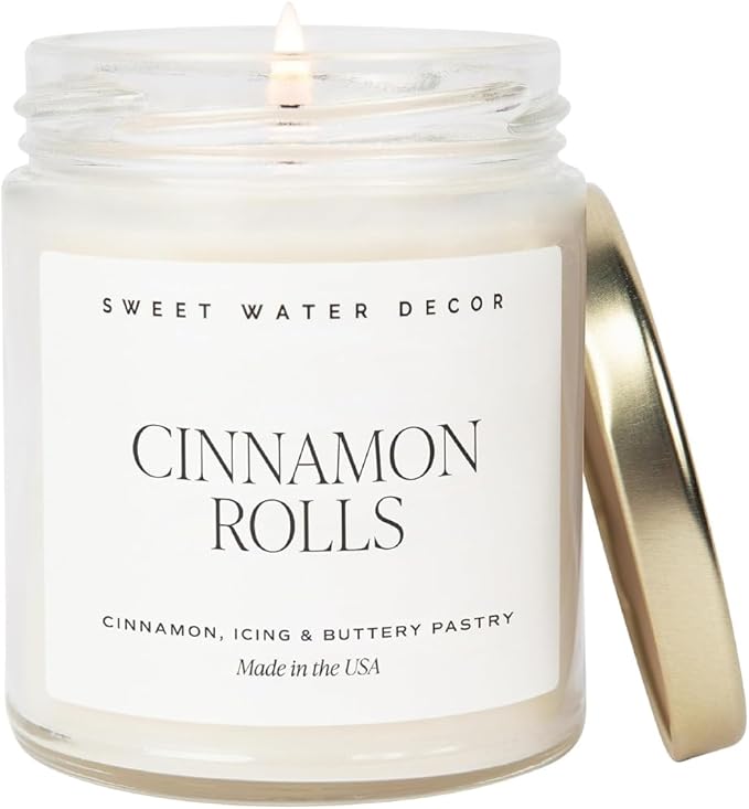 Sweet Water Decor Cinnamon Roll Candle by SweetWaterDecor