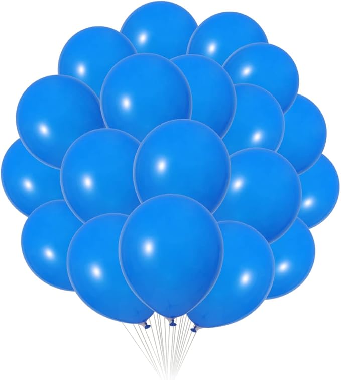 300 Pack Blue Balloons 12 inch Blue Latex Party Balloon Bulk by ZWZLIULIAN