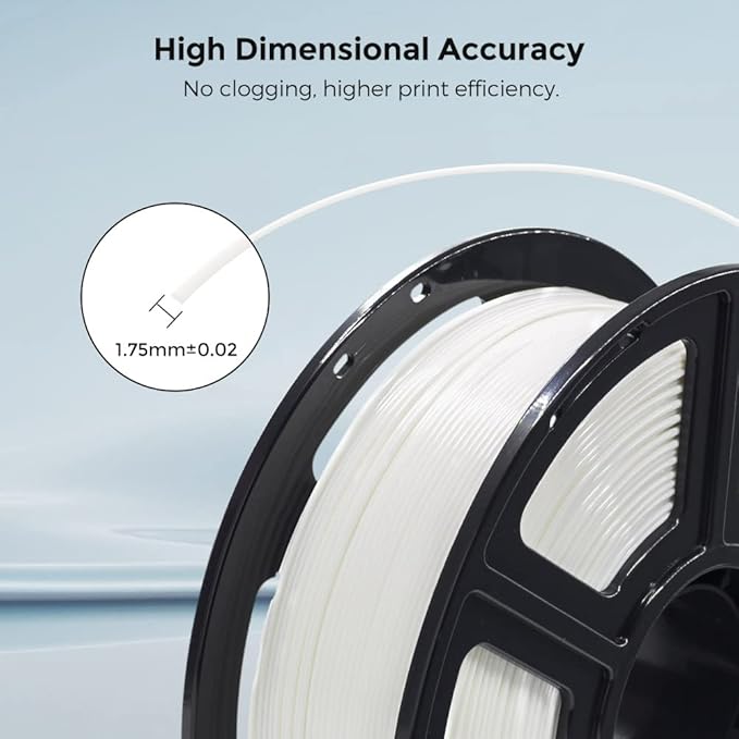 FLASHFORGE 3D Printer Filament, PLA PRO Filament 1.75mm, 1KG Spool, Dimensional - Image 5