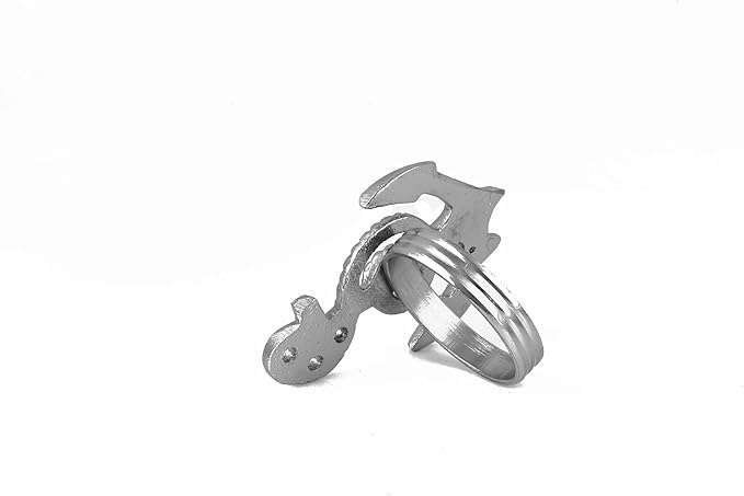 Silver Napkin Rings Set of 12 - Image 8