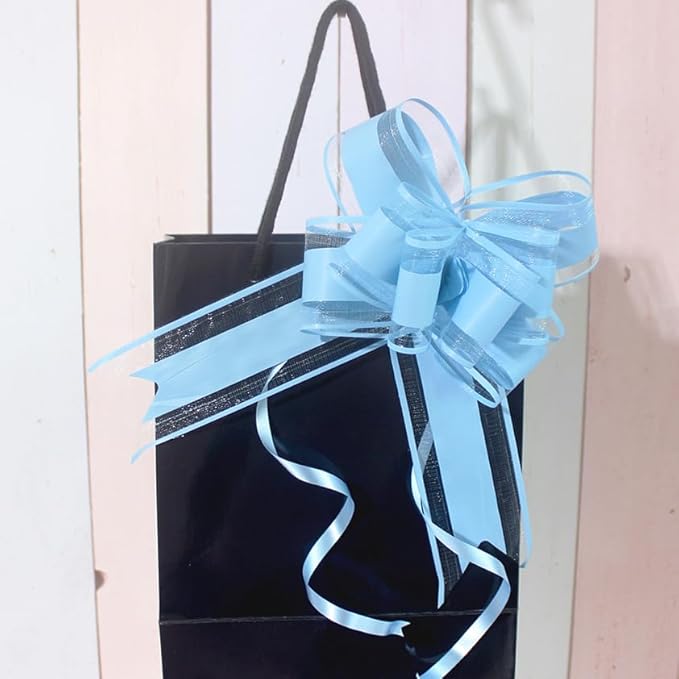 WEWILUCK Gift Wrap Bows Big, Flower Bouquet, Pull Bows - Image 3
