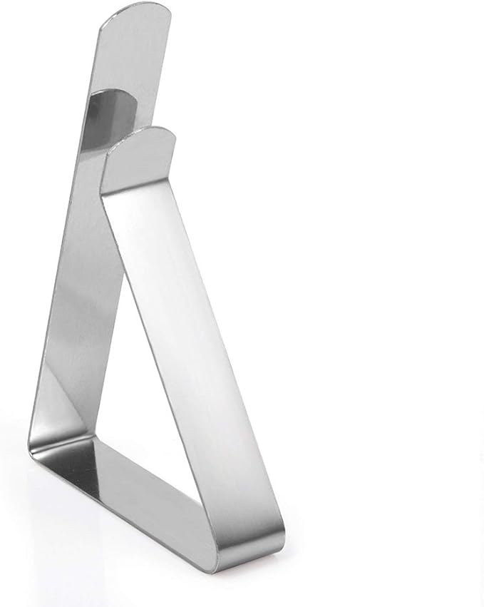 TriPole Tablecloth Clips 24 Pack Stainless Steel Table Cover Clamps Skirt Clips - Image 5