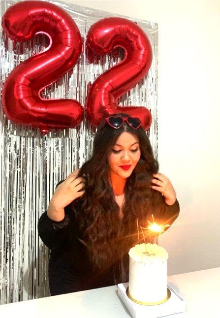 Number Balloon 40 Inch Red 2 Balloon, Number 2 Balloon Two Second 2nd Birthday - Image 6