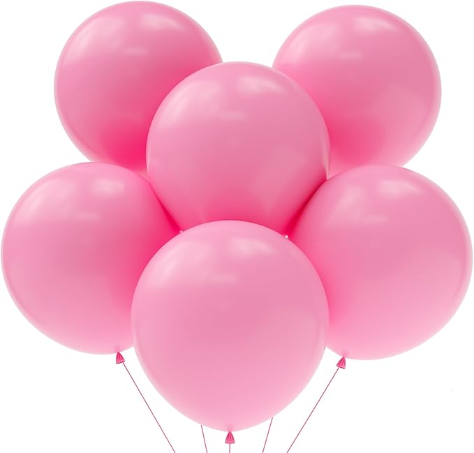30 pcs Pastel Pink Balloons 18 Inch by BAIBAOXIANG