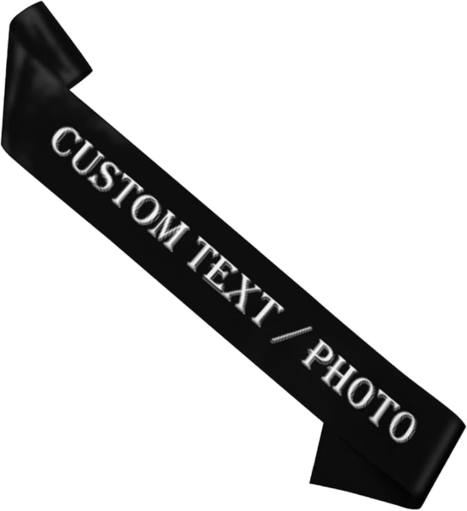 Custom Sash, Personalized Birthday Sash by Handmade