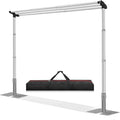 Jiang&Rong 10x10Ft Three Crossbar Backdrop Stand by JiangRong
