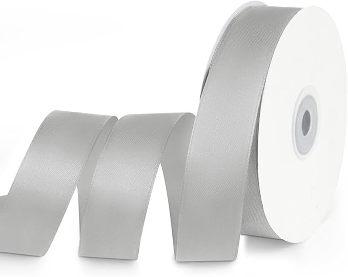1" x 50 Yards Satin Ribbon by Quhora