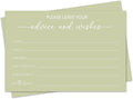 Green Advice and Wishes Card, Advice Cards by mermermu