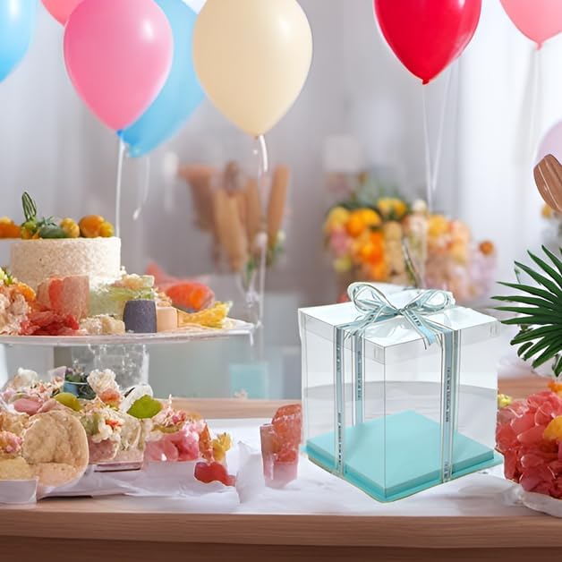 XININSUN 4inch clear cake box - Image 3