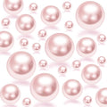 150Pcs Pink Polished No Hole Faux Pearl Beads by Cusmation