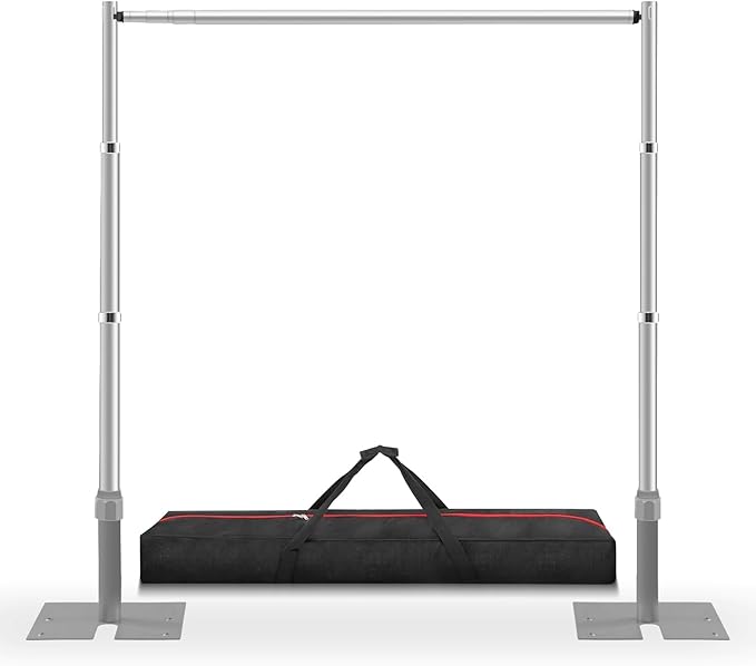 Jiang&Rong 10ft x 10ft Adjustable Backdrop Stand Kit by JiangRong