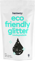 Hemway Biodegradable Glitter Eco Friendly - 100g/3.5oz Bio Cosmetic Safe by Hemway