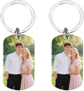 Personalised Keyring with Custom Photo & Text by Unknown