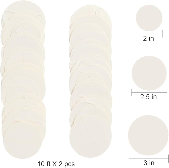 Beige Neutral Party Garland - Image 3