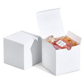 MESHA Small White Gift Boxes 4x4x4'' 10 Pack, Gift Boxes by MESHA