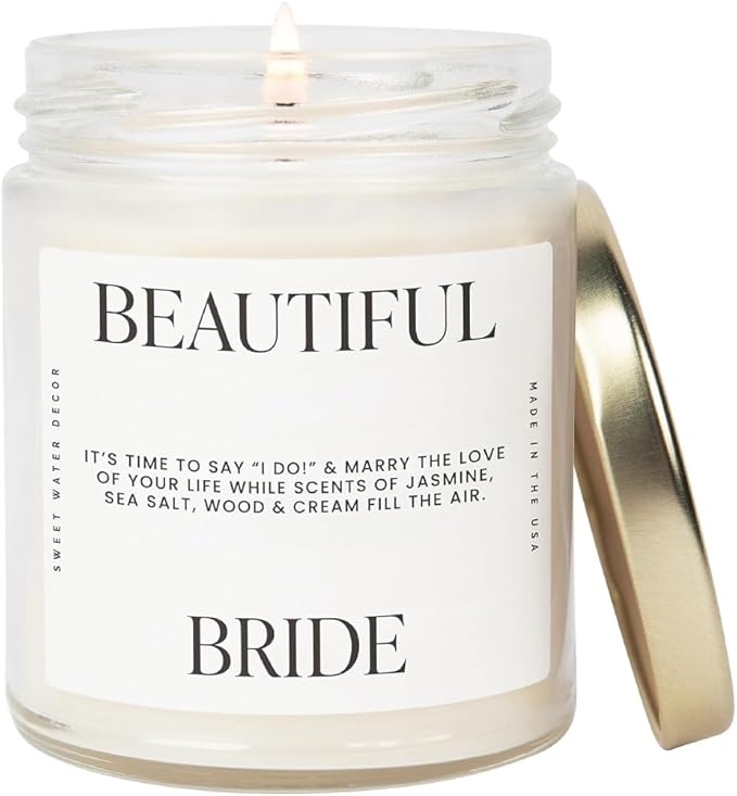 Sweet Water Decor, Beautiful Bride Candle by SweetWaterDecor
