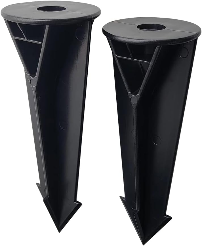 COLOER Large Landscape Lights 8 Inch In-Ground Stake Spikes Replacement 1/2" by COLOER