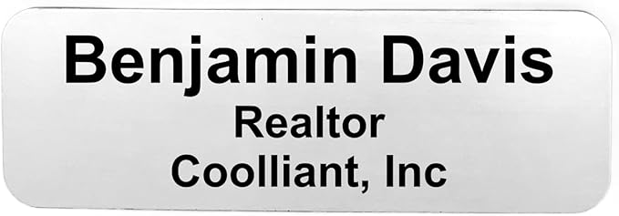 Custom Laser Engraved Name Tag Badges - Image 8