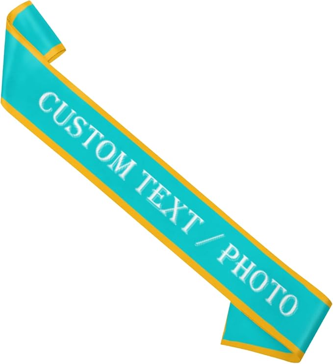 Custom Sash, Personalized Birthday Sash by Handmade