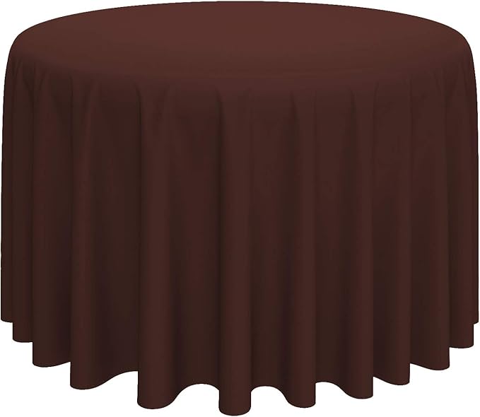 Lann's Linens - 10 Premium 132" Round Tablecloths by LannsLinens