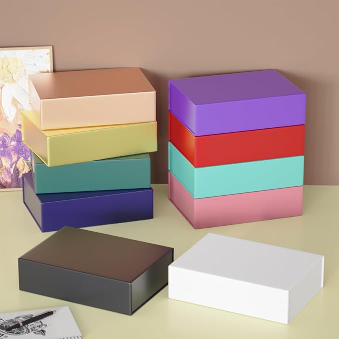 Black Gift Boxes 11.9" x 8.5" x 3.3" - Image 6