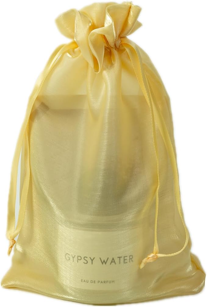 QIANF 20 Pcs Gold Small Organza Bags 6X9 inch - Image 4