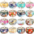 16Pack Christmas Candles Gift Set, Long Lasting Burning Natural Soy Wax 2.5oz by Pliadvbu