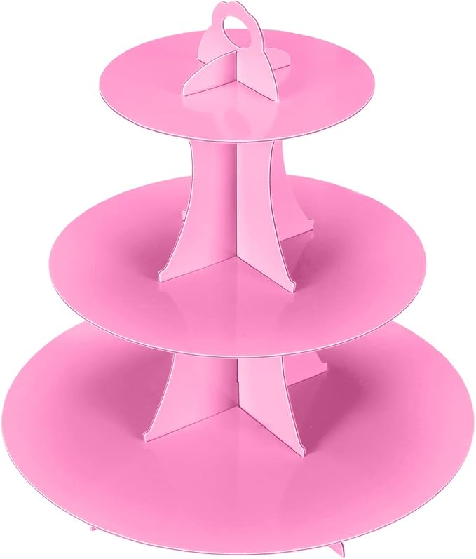 2Pcs 3-Tier Cupcake Stand, Cake Stand holder, Tiered DIY Cupcake Stand Tower - Image 7